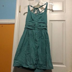 Baby Blue Halter Dress